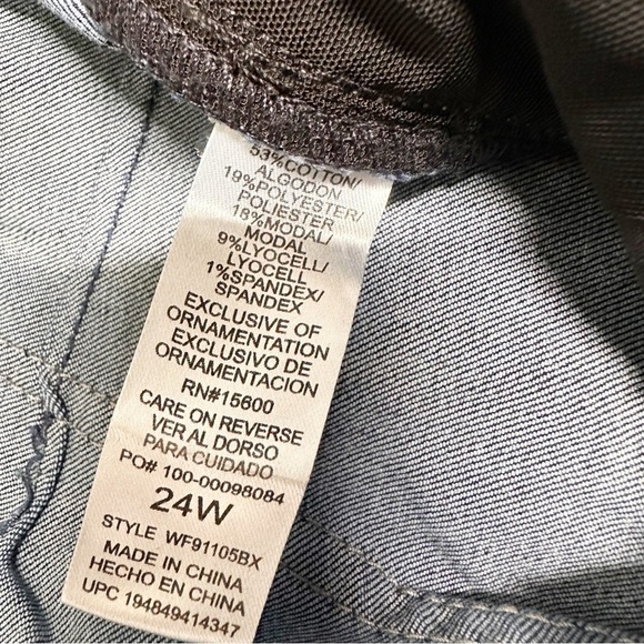 Democracy Jegging Jeans Absolution Booty Lift Dark Indigo SZ 24W NEW - Picture 6 of 10